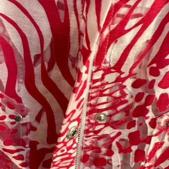 NWOT VINTAGE CHICO’S Zebra Print Jacket Size 0 - Picture 4 of 5